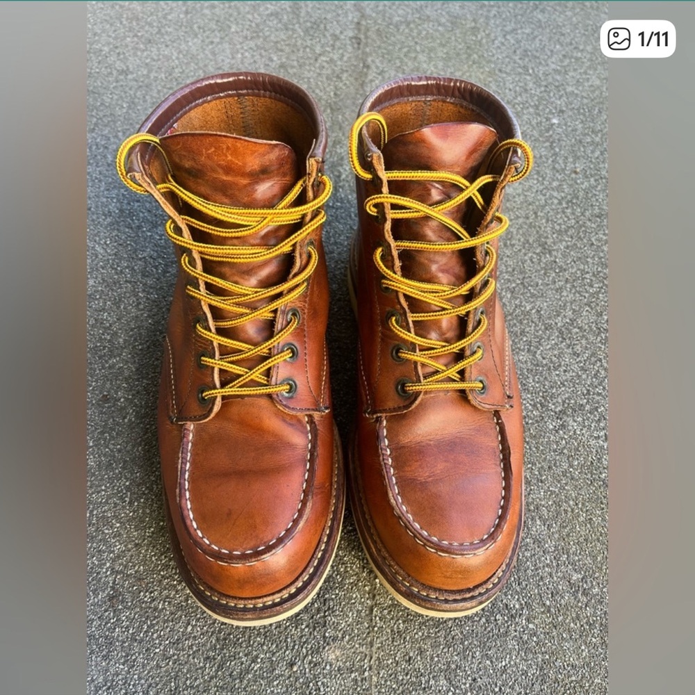 Redwing men’s lace up boots